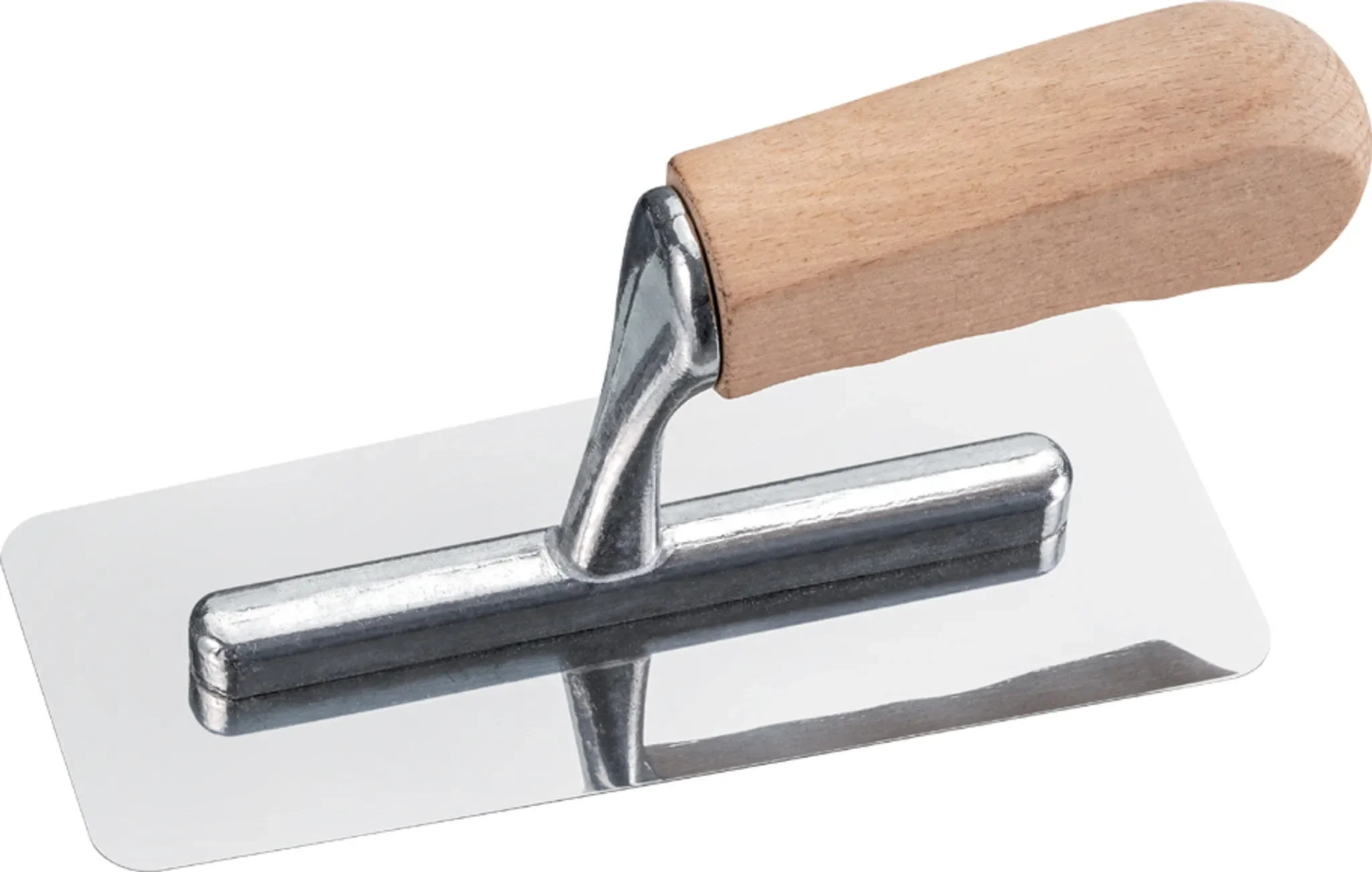 WESTEX – Glättekelle aus Edelstahl, Venezianerform 200 × 90/80 mm