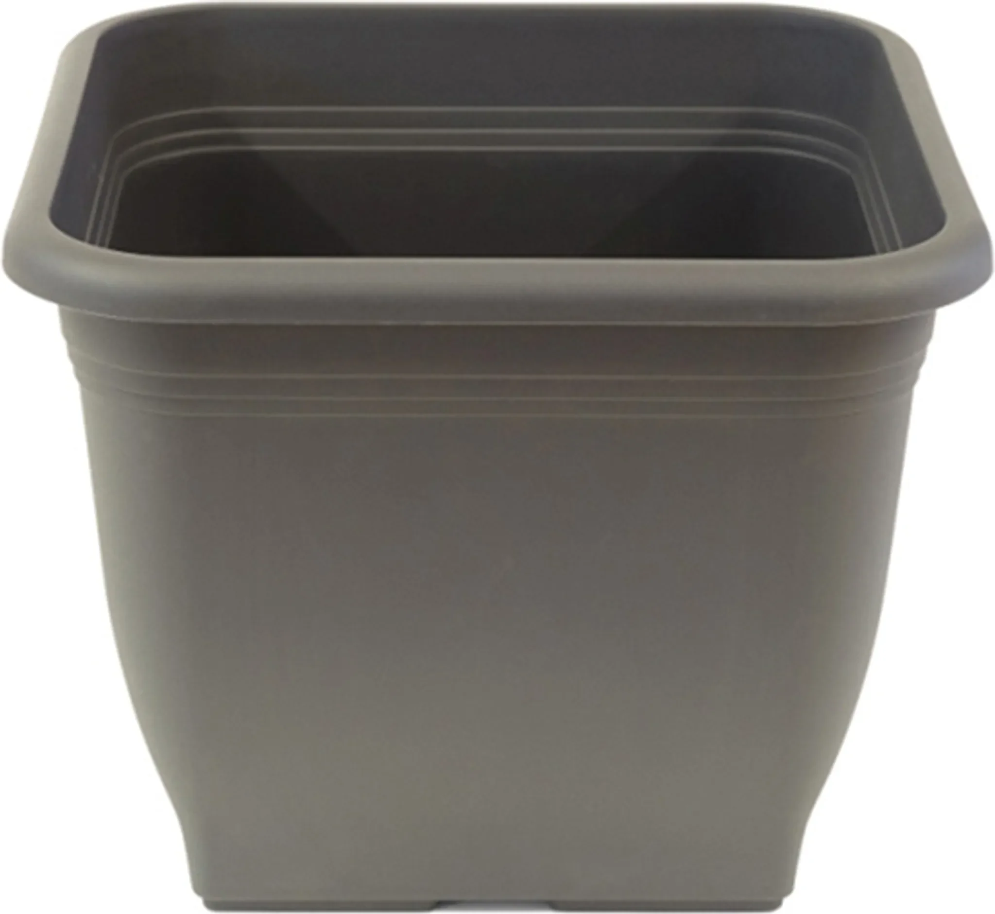 greemotion – Pflanzkübel anthrazit eckig 23 × 23 cm