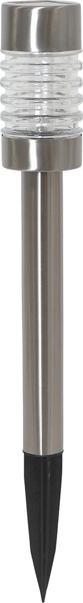 LED Solar-Wegeleuchte „Terni“ – Edelstahl & Glas – warmweiß – 42 cm